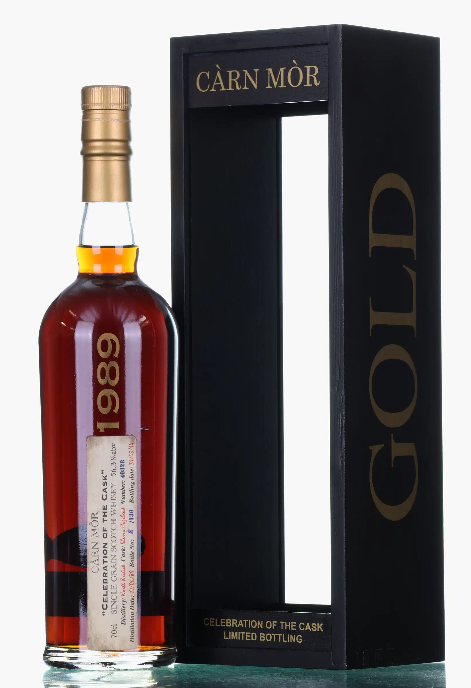 North British Celebration of the Cask #24 Year Old, Cask #40328, 1989, Morrison & MacKay, 56.3% whisky bottle