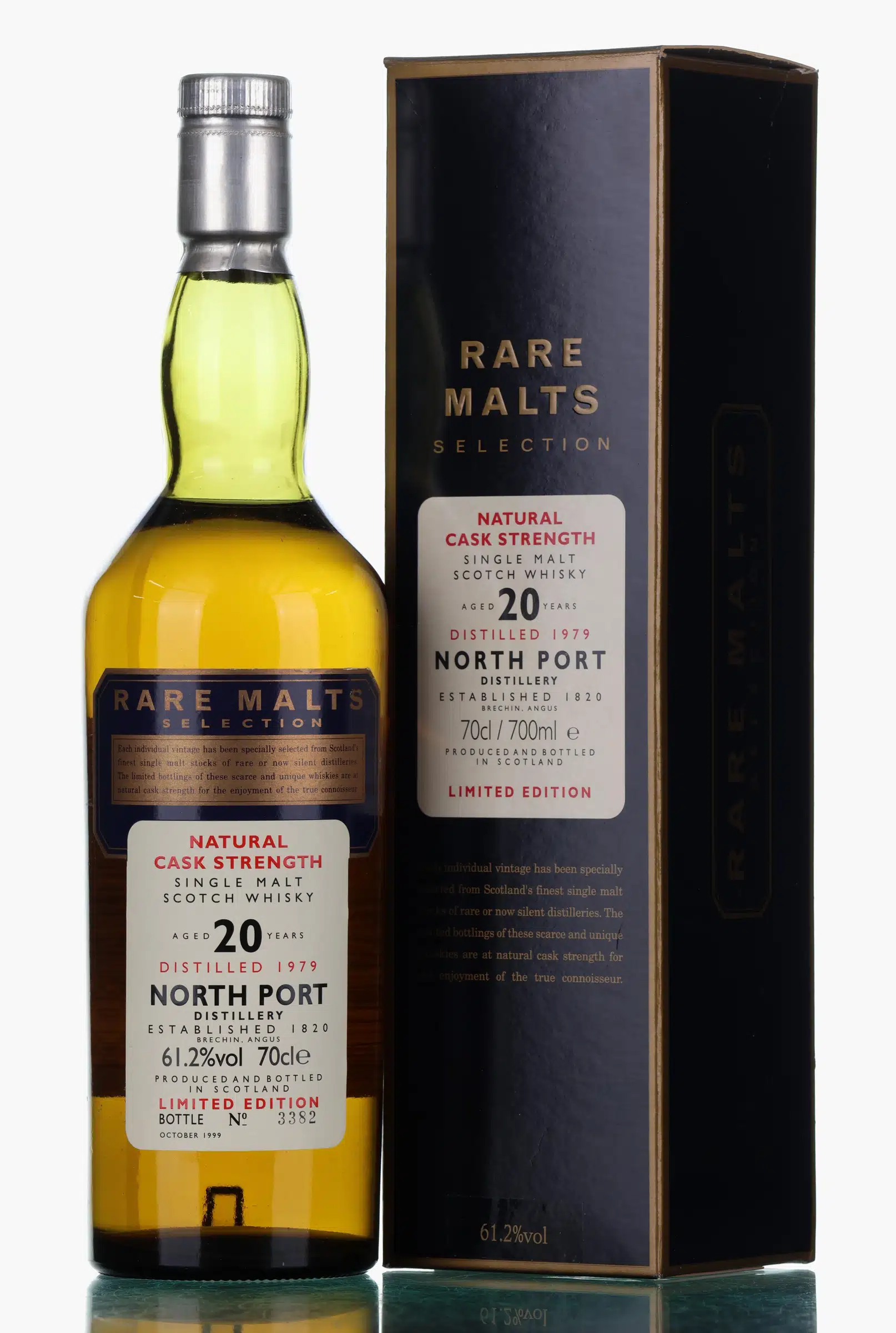 North Port Rare Malts Selection 20 Year Old, Oak Cask, 1999, 61.2% whisky bottle