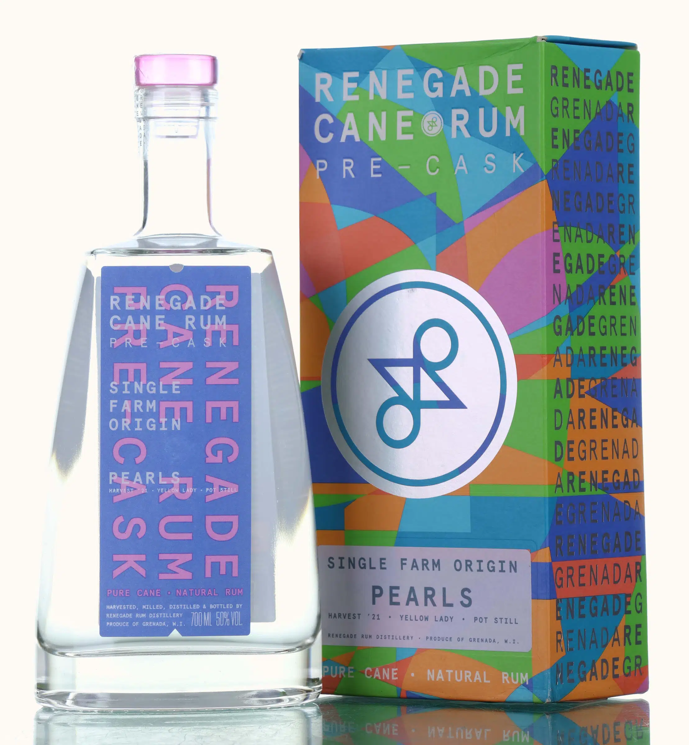 Renegade Pre-Cask Pearls Single Farm Origin, PC07H21-P1, 2021, 50% whisky bottle
