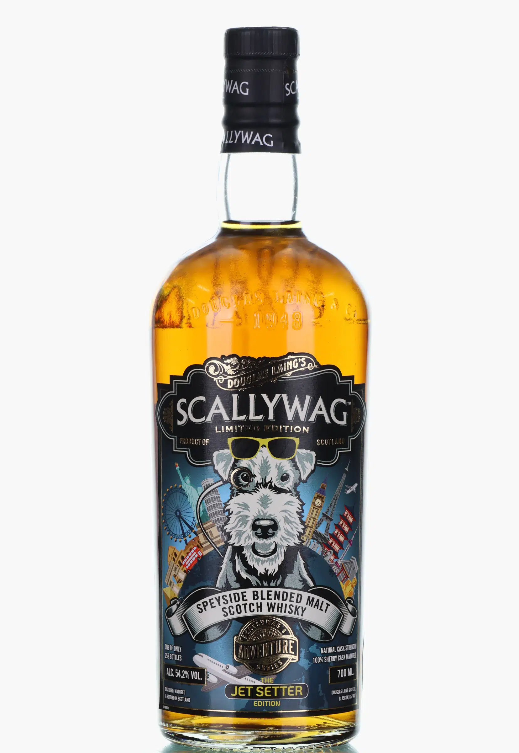 Scallywag Adventure Series Jet Setter Edition, Sherry Cask, Douglas Laing, 54.2% whisky bottle