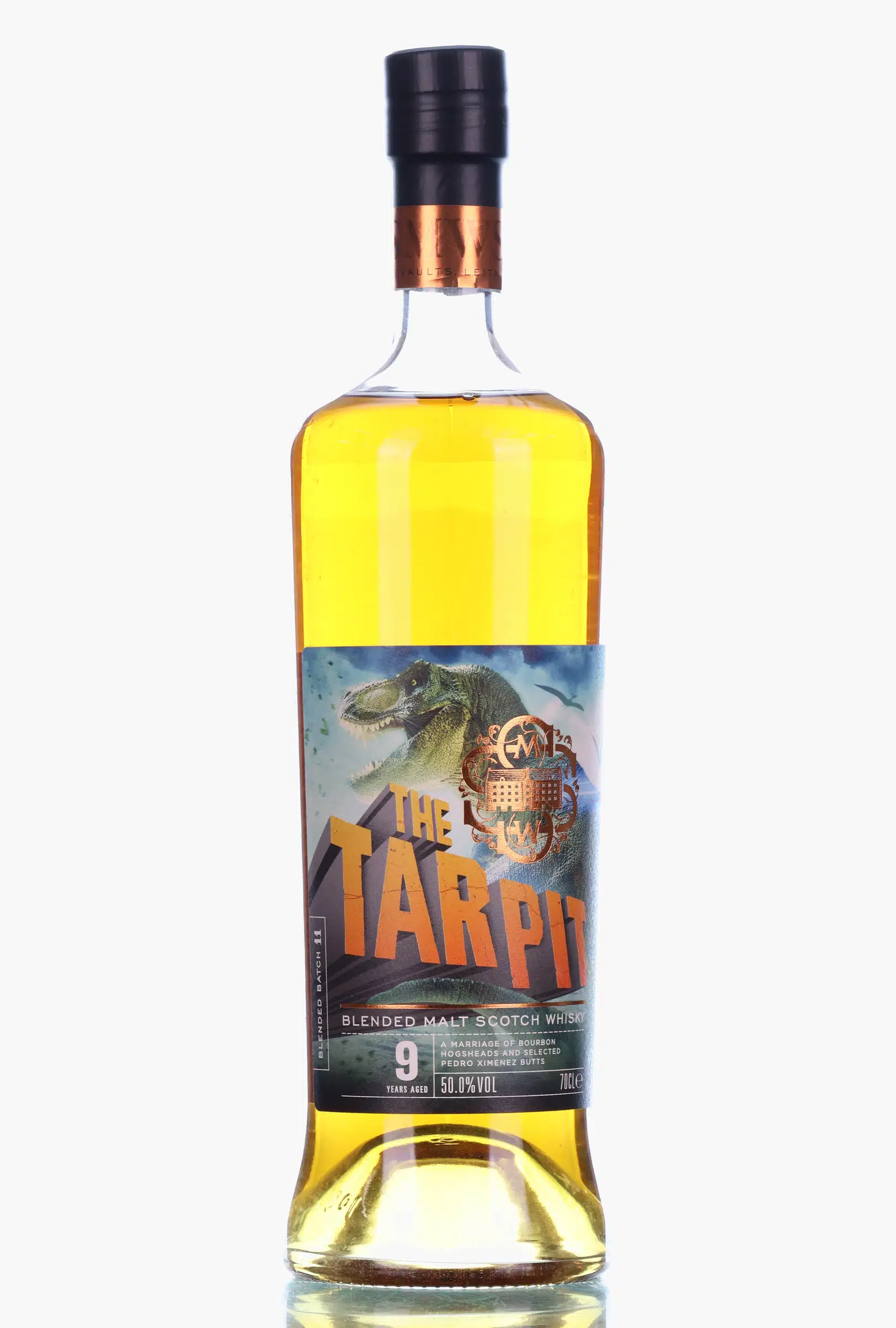 SMWS 9 Years Old Blended Malt 2011 The Tarpit (Batch 11), Sherry & Bourbon Cask, Cask #BAT.11, 2011, SMWS, 50% whisky bottle