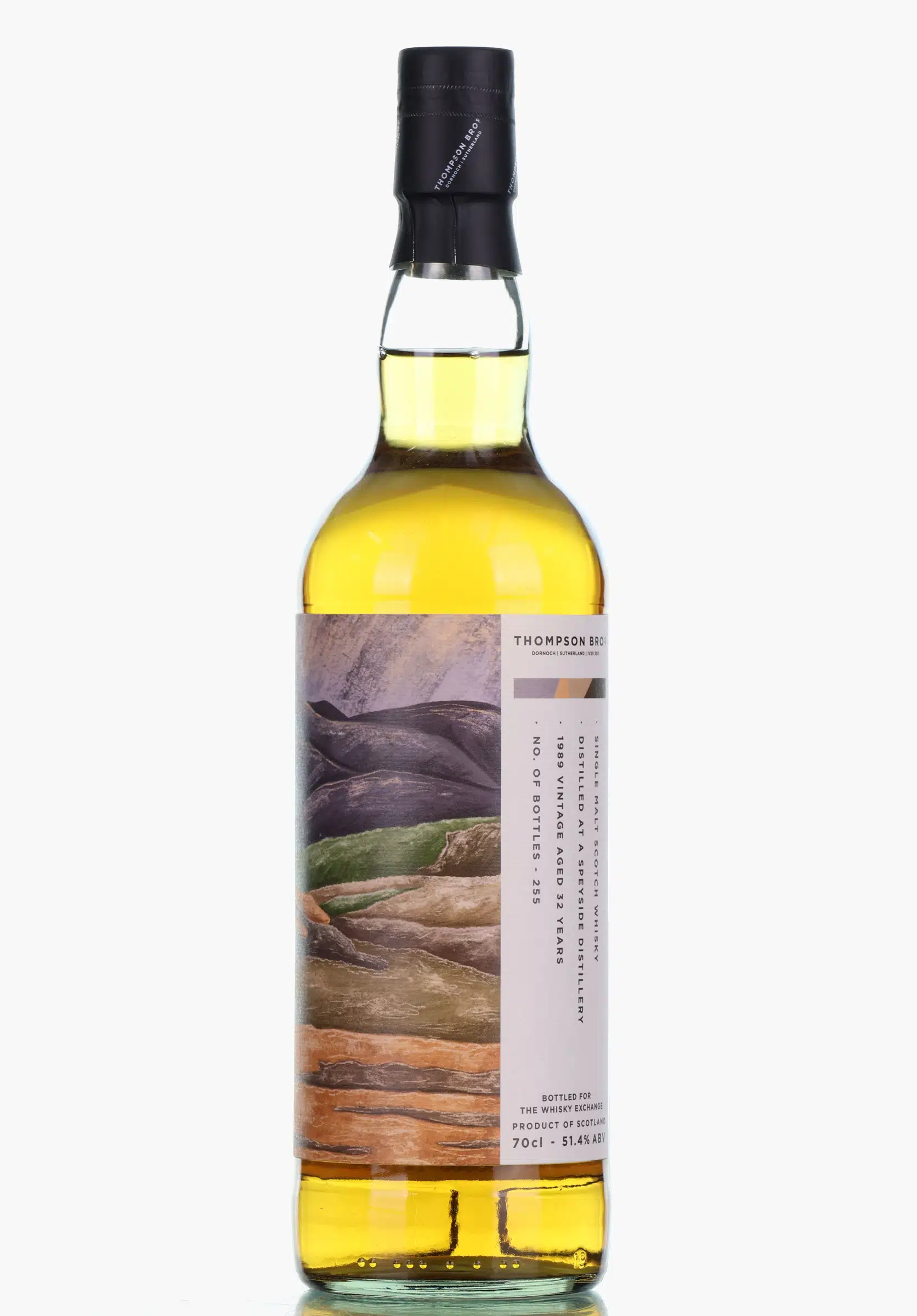 Speyside For The Whisky Exchange 32 Year Old, Barrel Cask, 1989, Thompson Bros, 51.4% whisky bottle