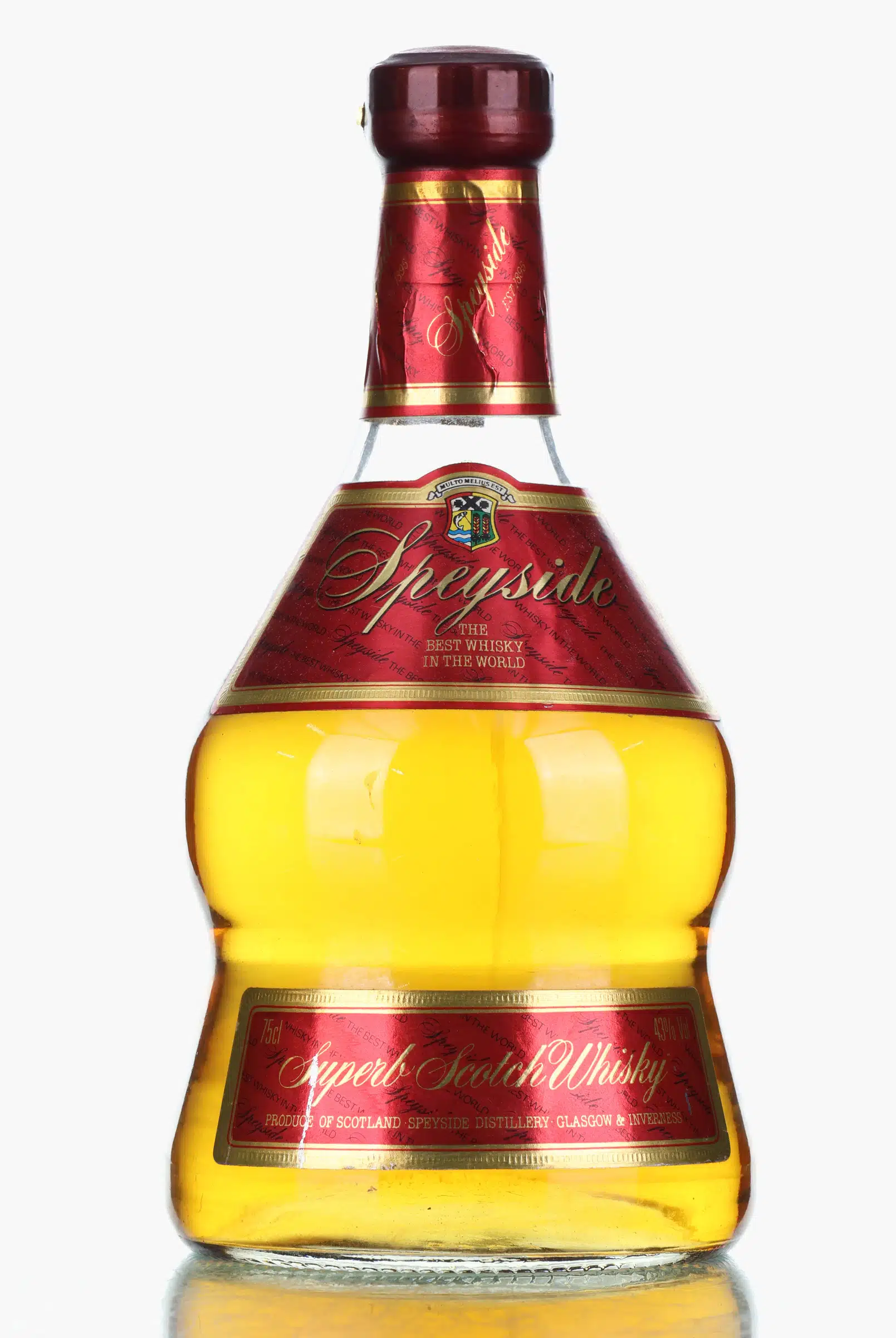 Speyside Superb Scotch Whisky, 43% whisky bottle