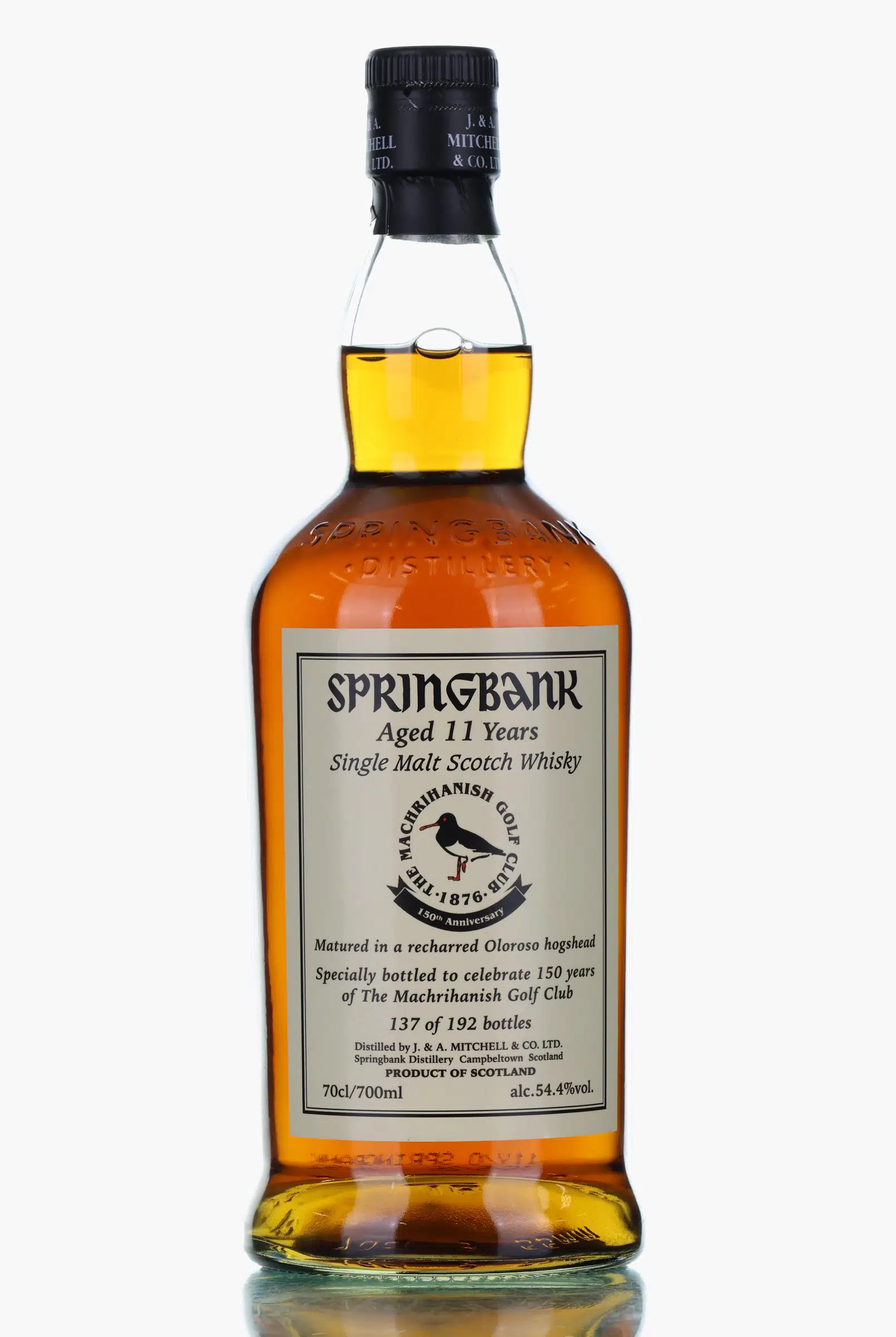 Springbank 11 The Machrihanish Golf Club 150th Anniversary 26 92