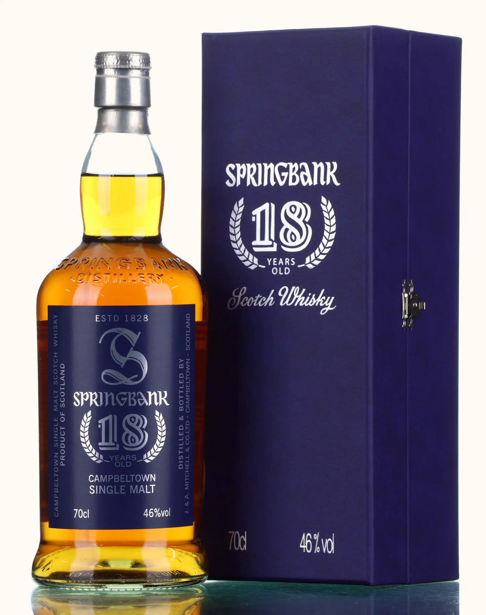 Springbank 2009 Release (1st Edition) 18 Year Old, Bourbon & Sherry Cask, 2009, 46% whisky bottle