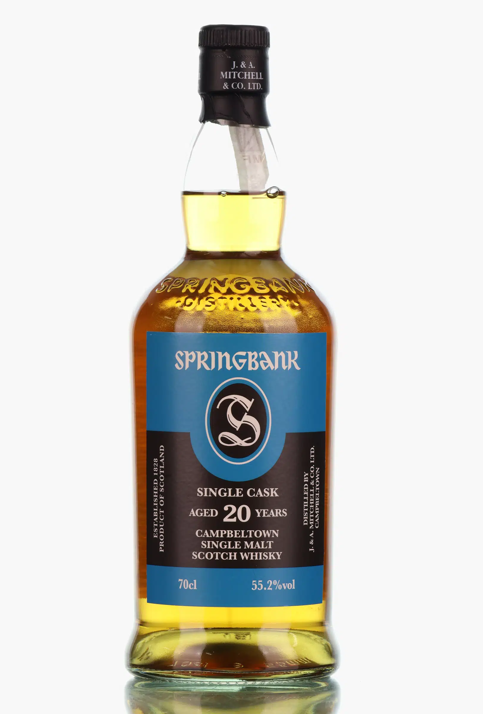 Springbank M&P Cask Collection Club 20 Year Old, Bourbon Cask, 2025, 55.2% whisky bottle