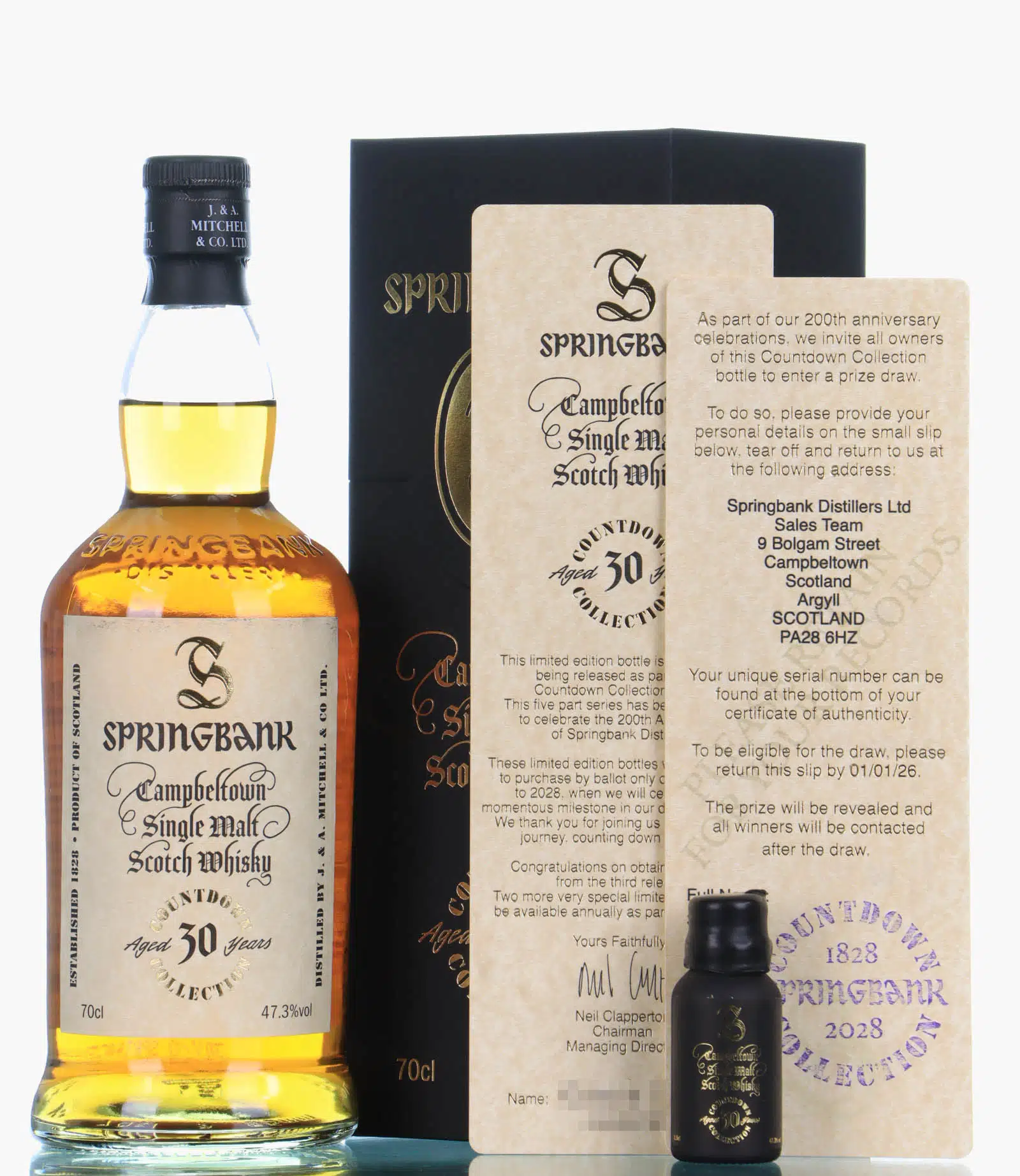 Springbank 30 Years Old Whisky | Just Whisky Auction