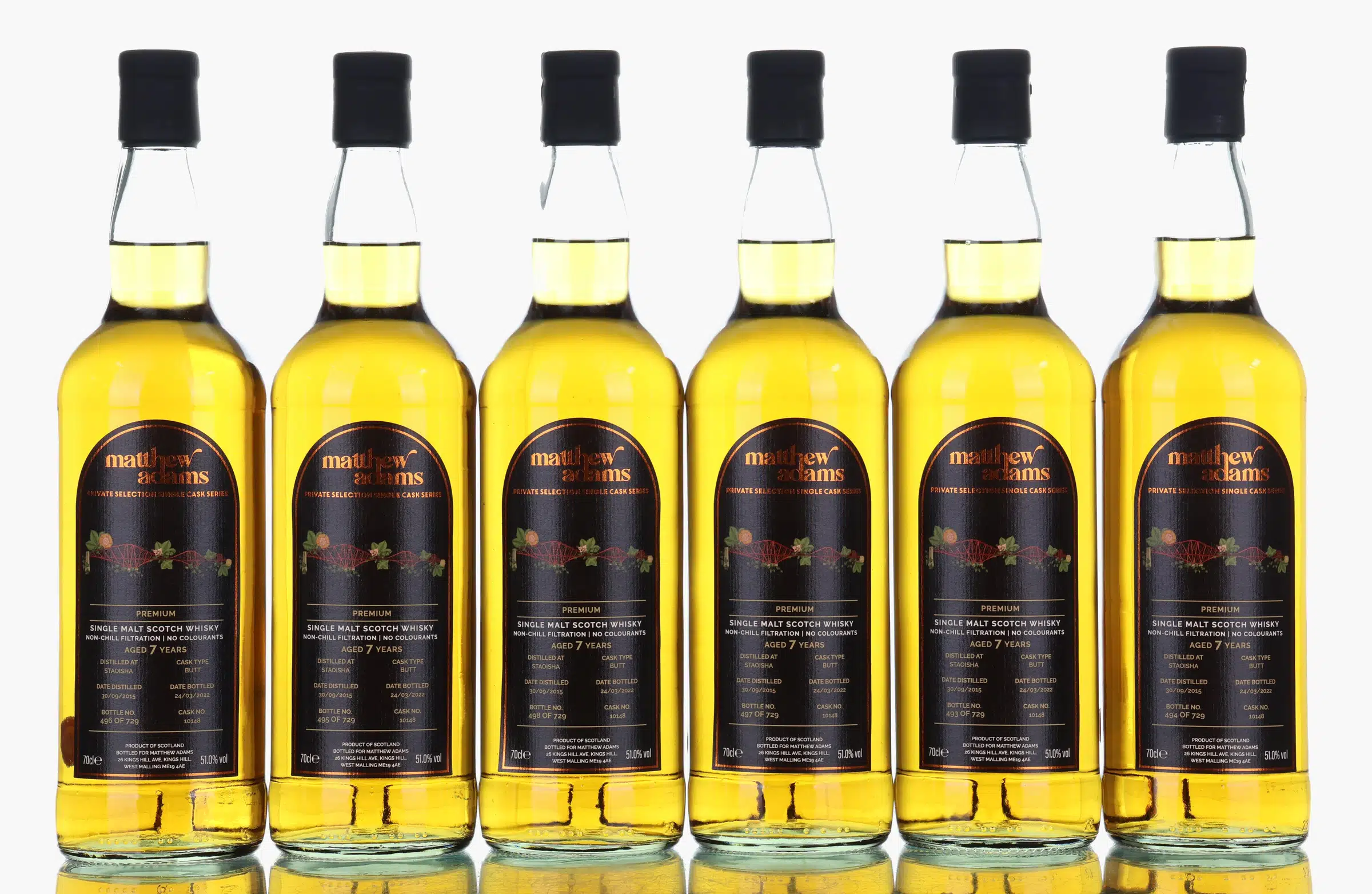 Staoisha Bunnahabhain 7 2015 2022 Matthew Adams Butt No 10148 X6