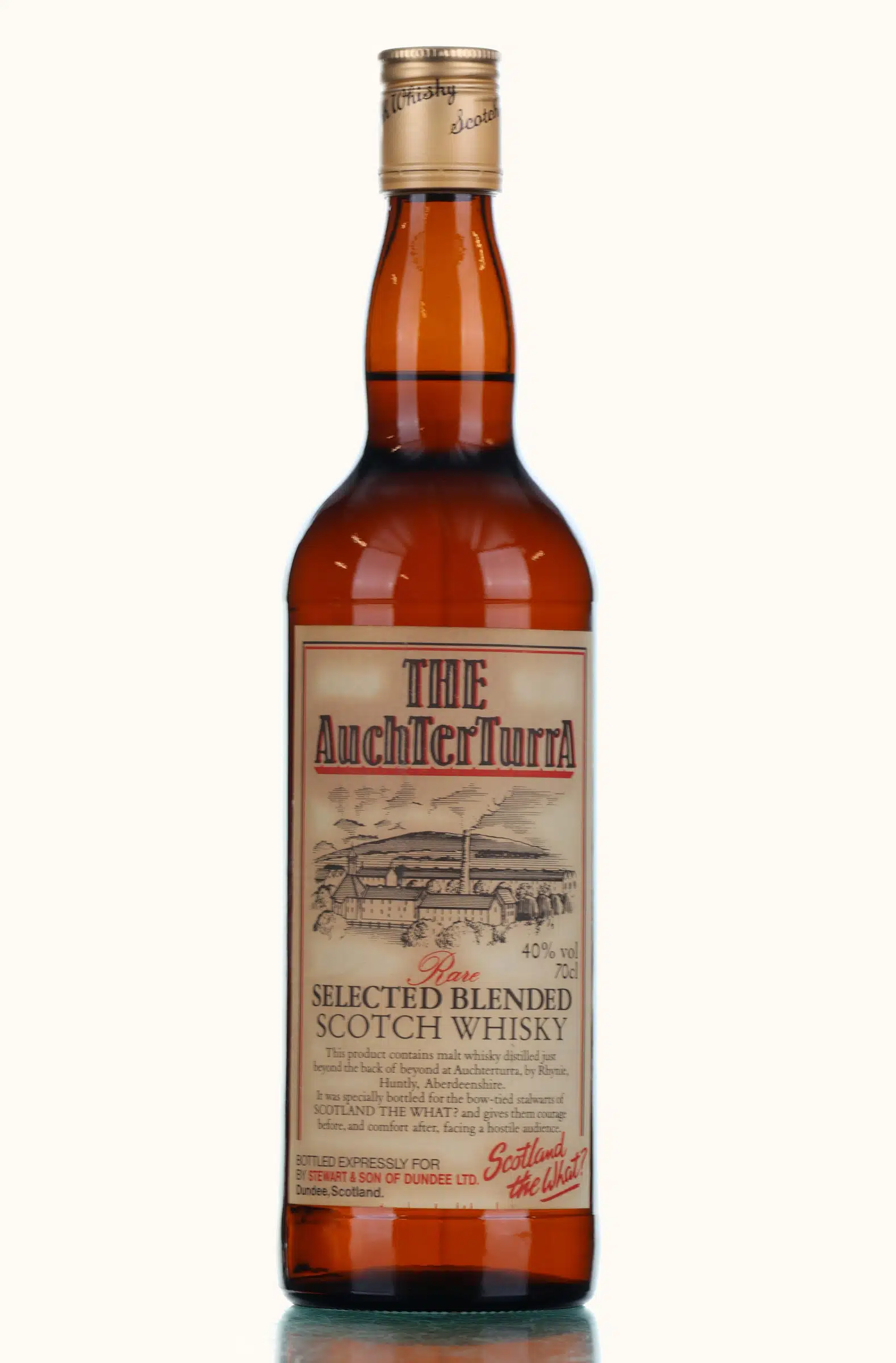 Auchterturra Rare Selected Blended Scotch Whisky, Stewart & Son of Dundee, 40% whisky bottle