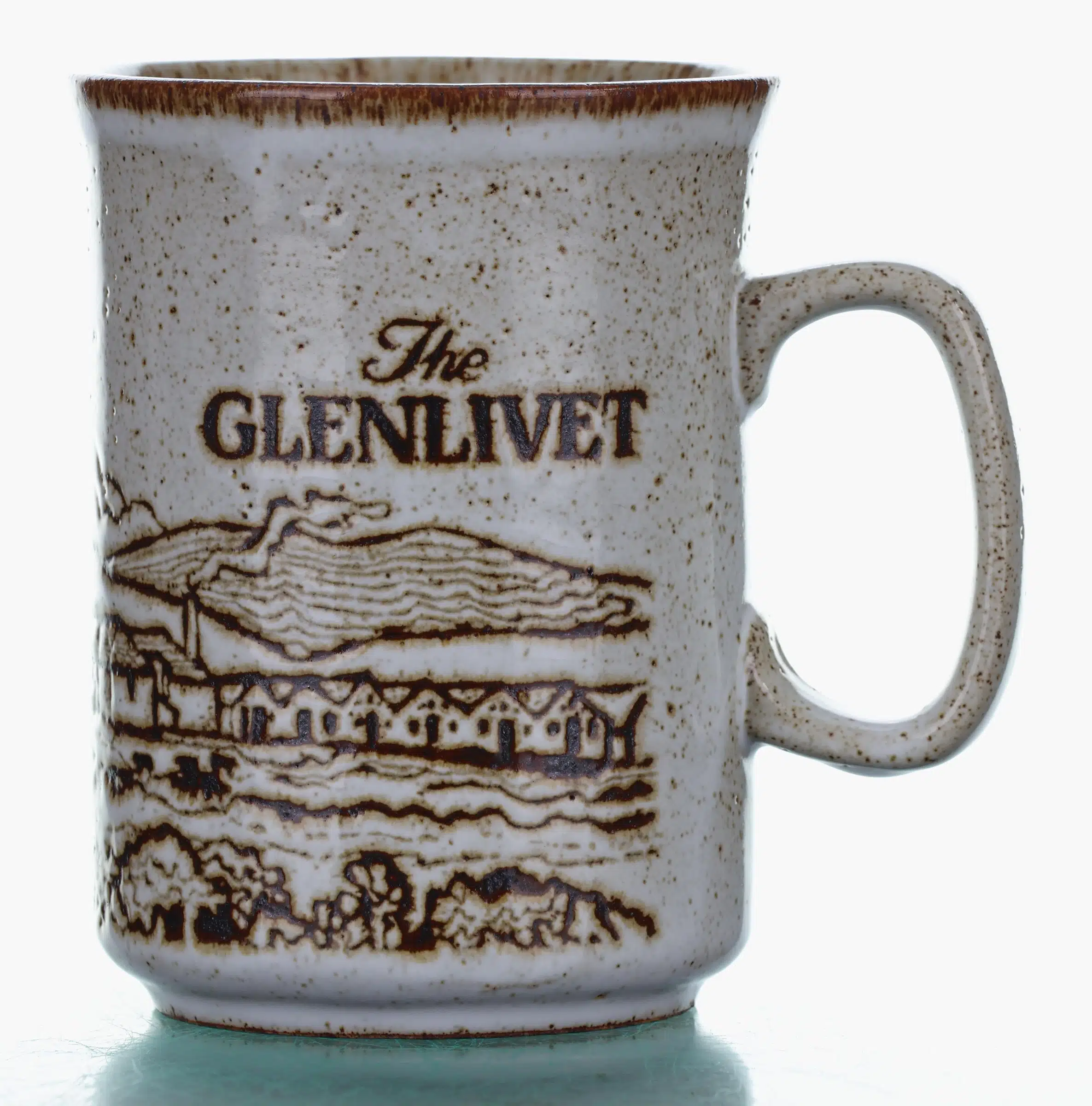 The Glenlivet Stoneware Mug Dunoon Ceramics Circa 1980s