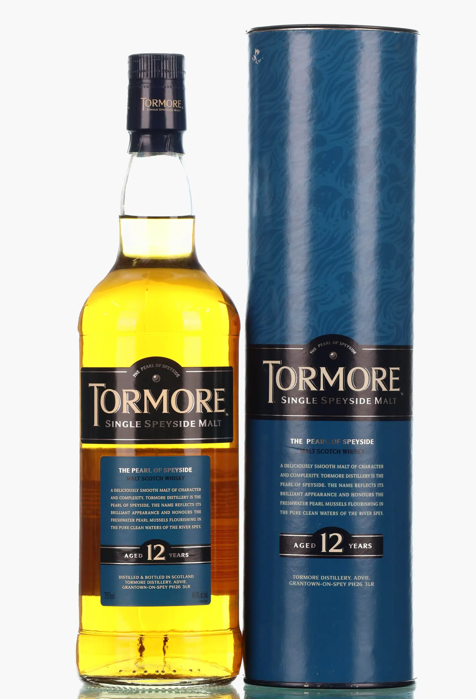 Tormore The Pearl Of Speyside 12 Year Old, Bourbon Cask, 2004, 40% whisky bottle