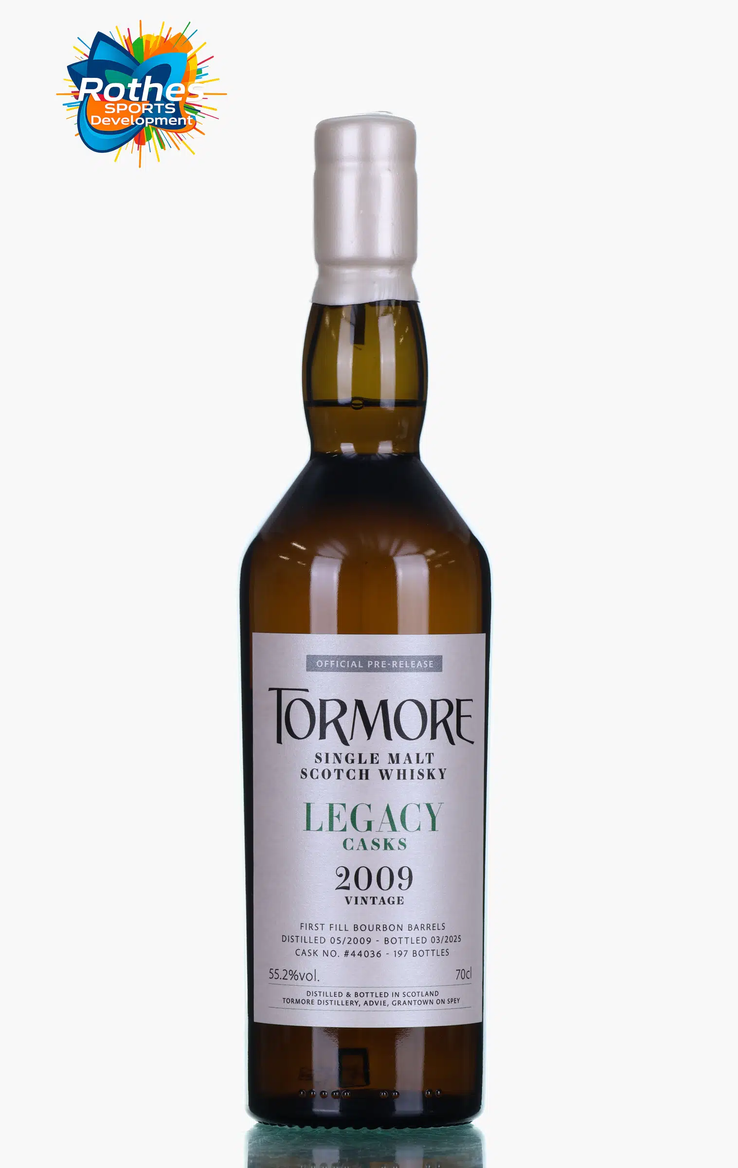 Tormore Legacy Cask, Bourbon Cask, Cask #44036, 2025, 55.2% whisky bottle