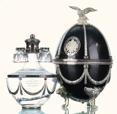 Vodka Imperial Collection Black Faberge Arts Applied Ltd