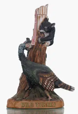 Wild Turkey 8 101 Proof 1985 Wild Turkey Bears Decanter No 9