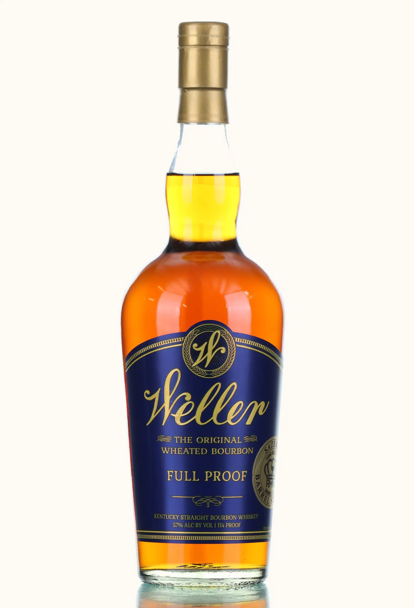 W.L. Weller Full Proof 6 Year Old, Oak Cask, Cask #385, Royal Mile Whiskies, 57% whisky bottle
