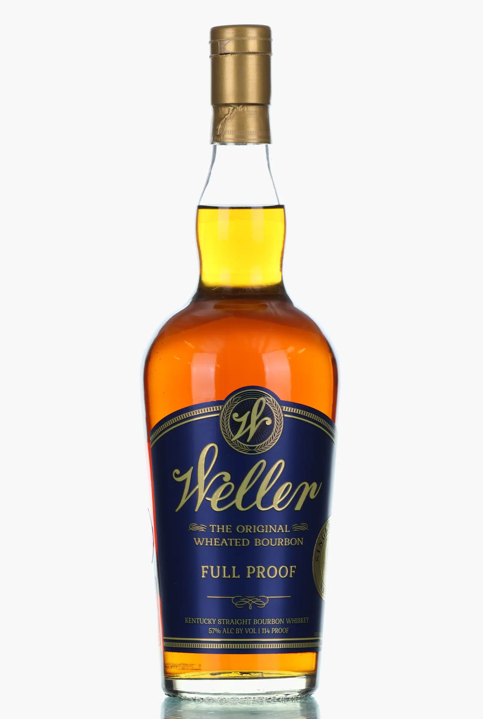 Buffalo Trace W.L. Weller Full Proof, Cask #074, The Whisky Exchange, 57% whisky bottle
