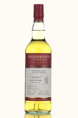 Woodrows Blended Malt Cork Cask Charity Bottling
